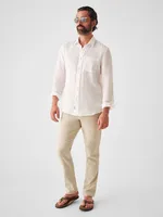 Linen Laguna Shirt - White