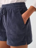 Cord Short - Navy