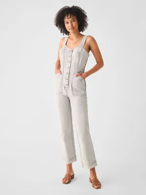 Gia Jumpsuit - Neutral Grey