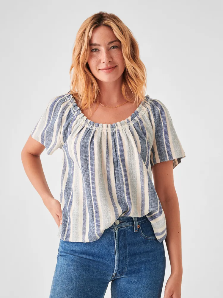 Annabelle Top Blue