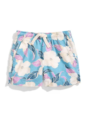 Kids Breeze Pull On Shorts - Summer Sky Hawaiian