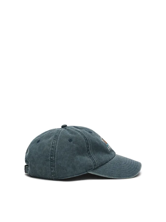 Faherty Men's Wool Baseball Hat - Grey Heather, 100% Wool/Leather