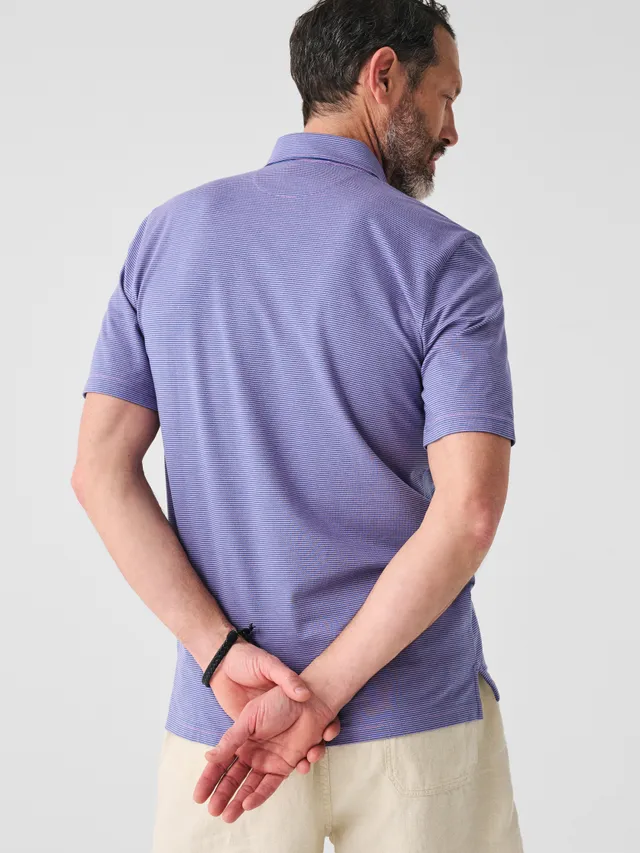 Movement™ Short-Sleeve Pique Polo - Island Teal Feeder