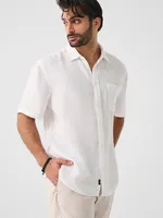 Short-Sleeve Linen Laguna Shirt