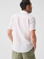 Short-Sleeve Linen Laguna Shirt