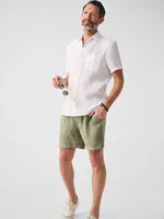 Short-Sleeve Linen Laguna Shirt