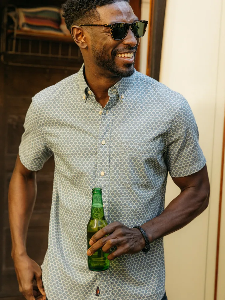 Faherty Short-Sleeve Stretch Playa Shirt