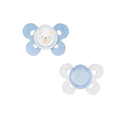 Chicco Chupeta Silicone Physio Comfort Boy 0-6m 2un