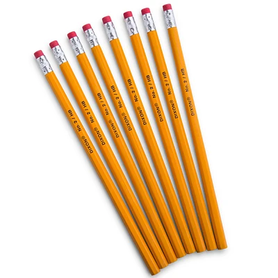 Dixon® No. 2 Pencils 8-Pack