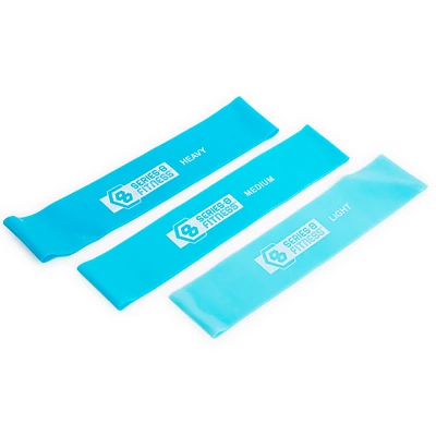 Series-8 Fitness™ 3-Pack Mini Resistance Bands