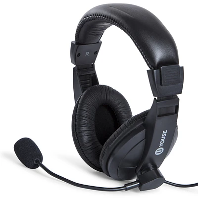 gaming headset with boom mic