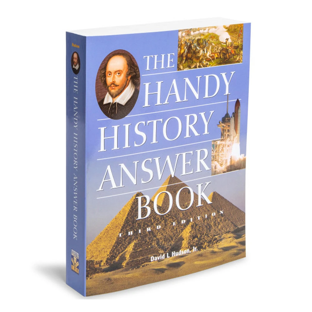 The Handy History Answer Book 3Rd Edition By David L Hudson Jr