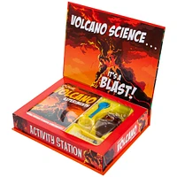 explosive volcano experiments science book and kit