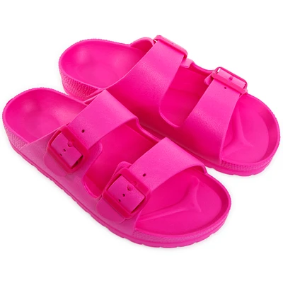 sandals, shoes, ladies, women, girl, birkenstock, crocs, beachwear, beach wear, summer, slip on yellow sandal, shoe