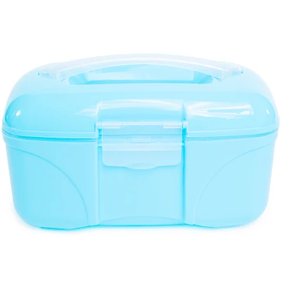 Storage Box Organizer - Light Blue 9.3in