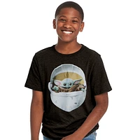 the mandalorian child graphic tee