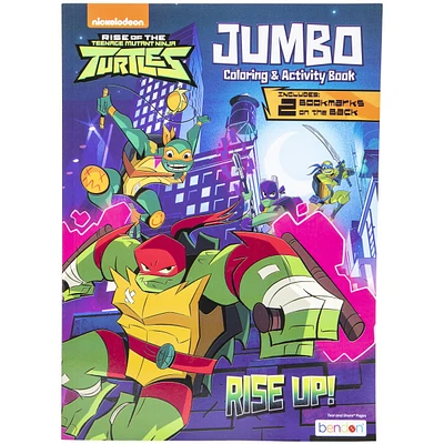 teenage mutant ninja turtles jumbo coloring and activity book