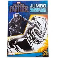 marvel black panther jumbo coloring and activity book