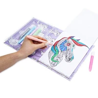 unicorns, narwhals, and more coloring kit