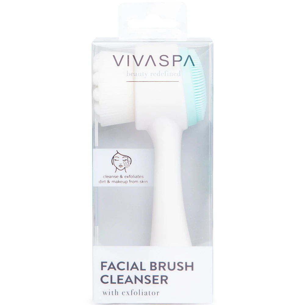 facial brush - cleanser with exfoliator