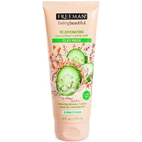 freeman feeling beautiful rejuvenating cucumber + pink salt clay mask