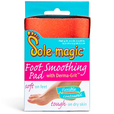 sole magic  foot smoothing pad with derma-grit