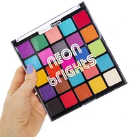 Neon Brights Eyeshadow Palette 25-Piece Set