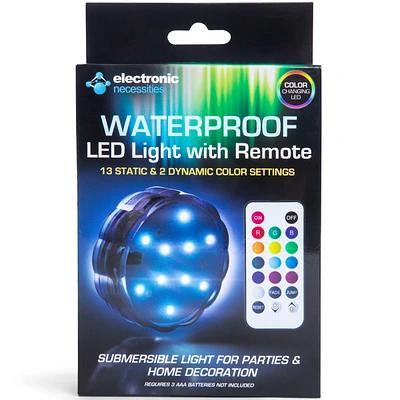 waterproof LED light with remote