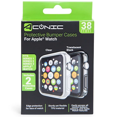 Protective Bumper Cases For Apple Watch® 38Mm, 2-Pack