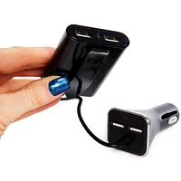 3.1 Amp 4-Port Car Charger