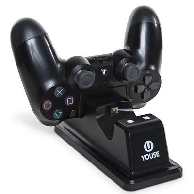 wireless controller charger for use with ps4