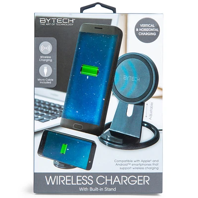 wireless charger phone stand