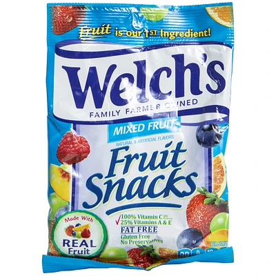 welch's fruit snacks mixed fruit 5oz.