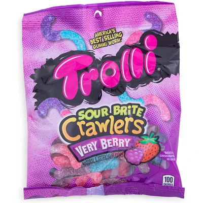 trolli sour brite crawlers very berry 4oz bag