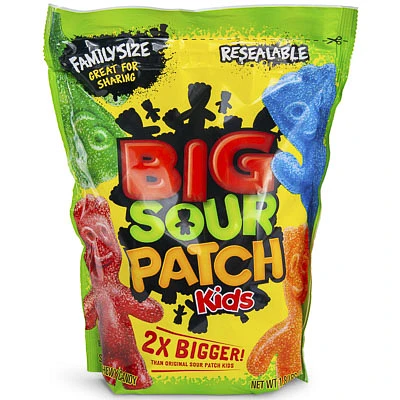 big sour patch kids family size 1.8lb bag