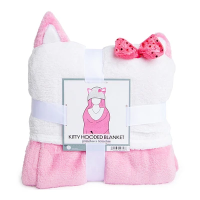 Cozy Hooded Blanket 60in - Kitty, Unicorn