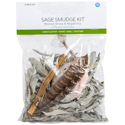 Sage Smudge Kit 4-Piece Set