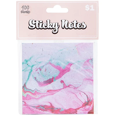 marble sticky notes 100-sheets
