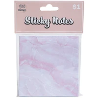 marble sticky notes 100-sheets