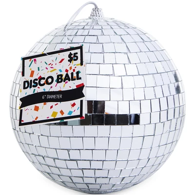 Funky Mirror Disco Ball - 6in