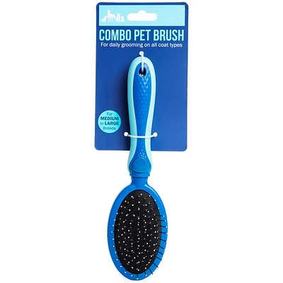 combo grooming pet brush