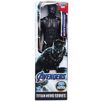 marvel avengers titan hero series black panther action figure doll 12in