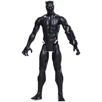marvel avengers titan hero series black panther action figure doll 12in