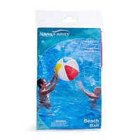 summer waves beach ball 17.5in