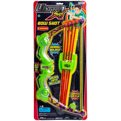ultra shot toy bow and arrow set