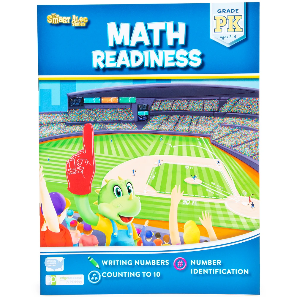 the smart alec series math readiness workbook - pre-k