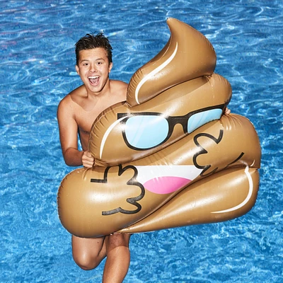 poop pool float 54in x 36in