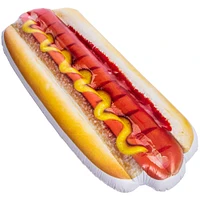 hot dog pool float 59in x 27in