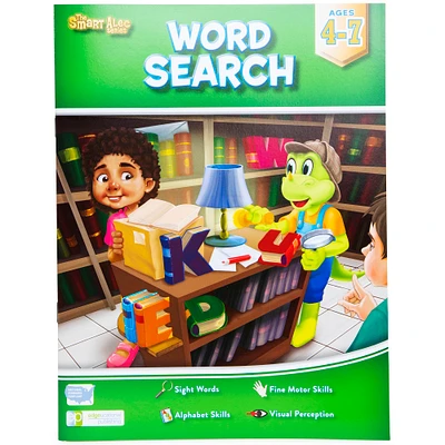 the smart alec series math word search workbook - ages 4 to 7