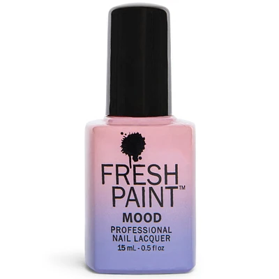 fresh paint sunset splash color change mood nail polish